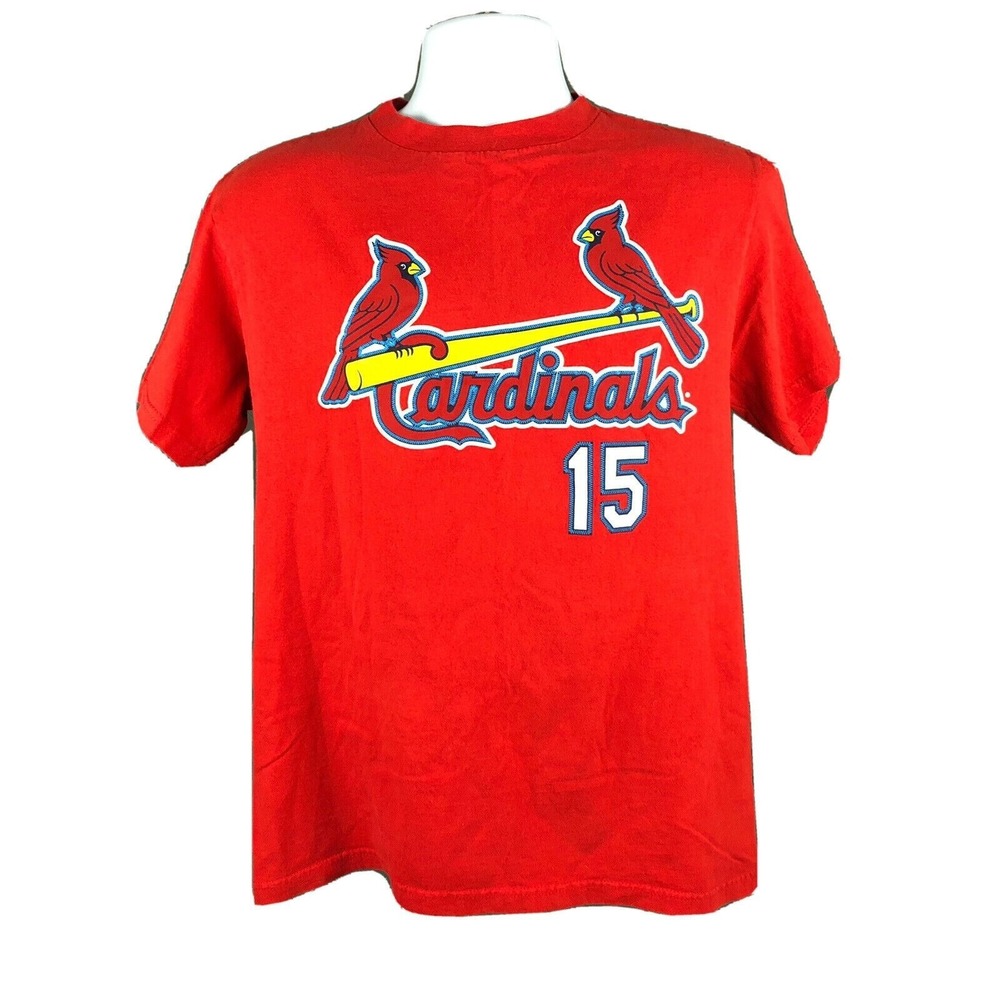 Jim Edmunds Jersey T-Shirt Youth XL 18-20 St Louis Cardinals By LEE Sport 2003